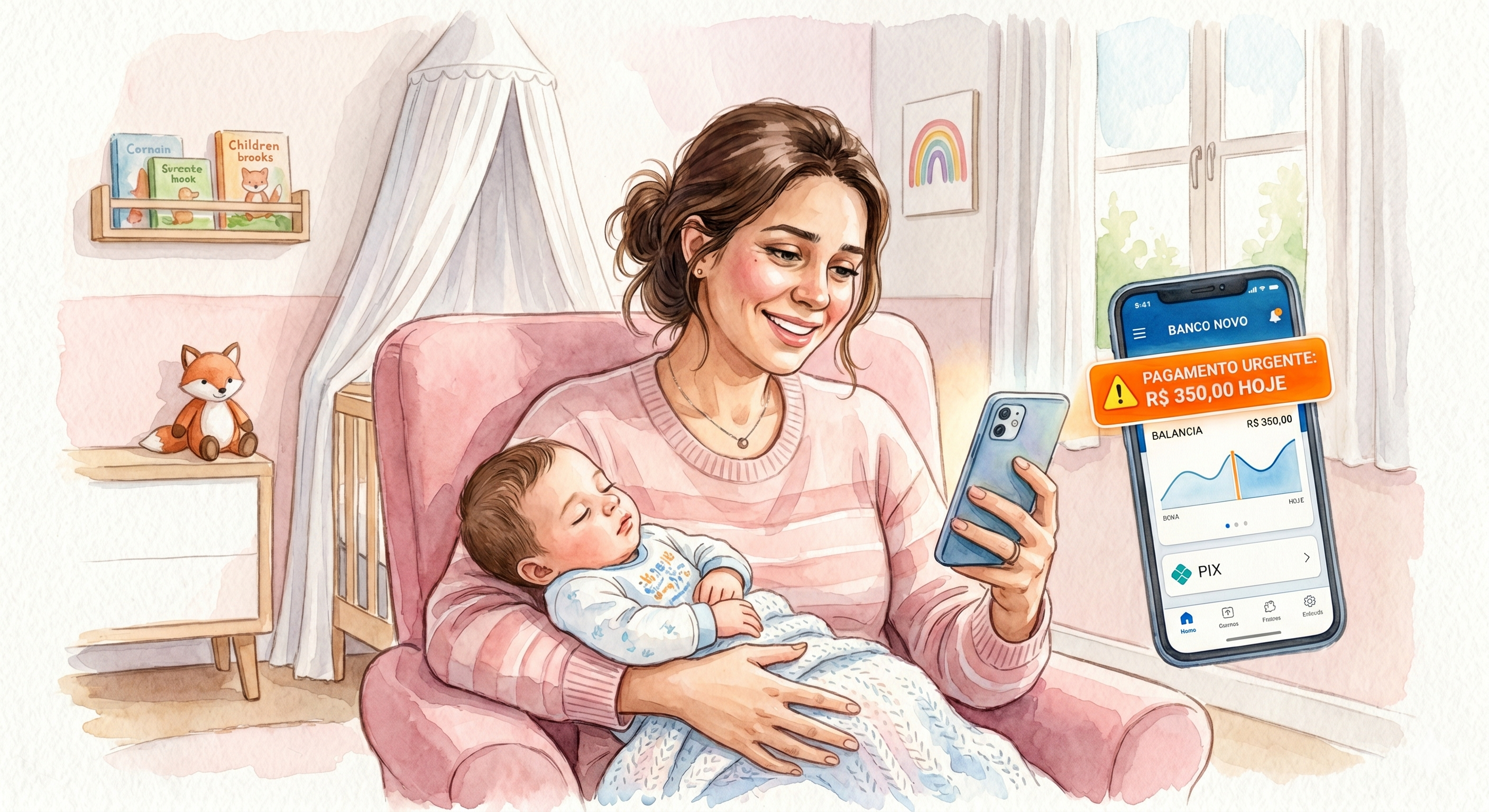 A rotina com o bebê apertou? Entenda por que adiar o seu Salário-Maternidade pode custar caro
